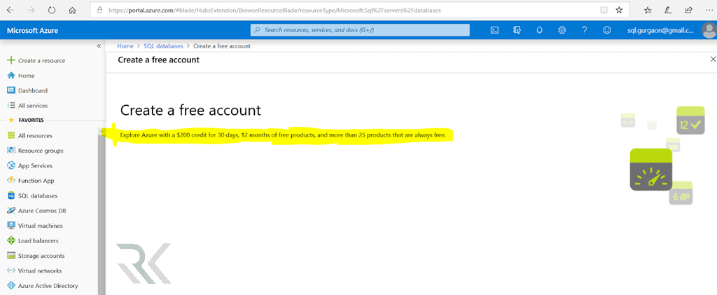 AzureAccount min 1