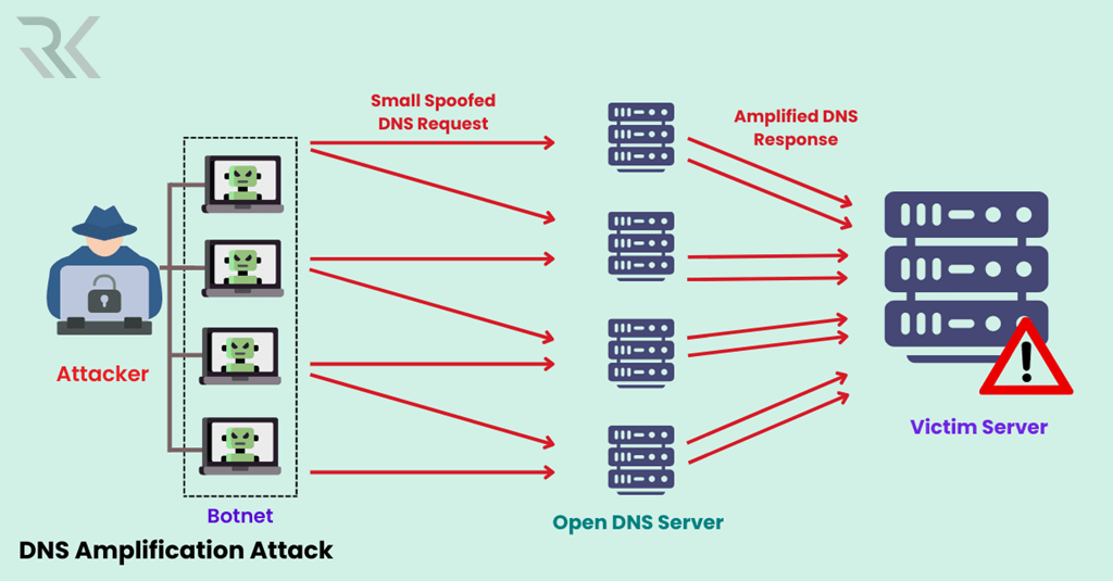 حمله DNS Amplification