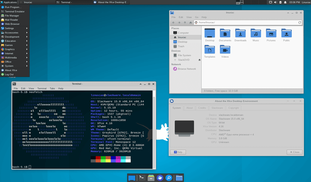 Slackware min