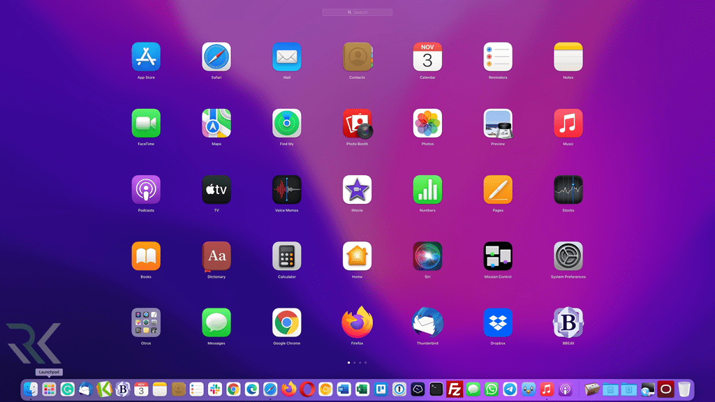 macOS min