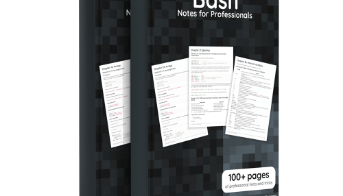 Bash Notes For Professionals