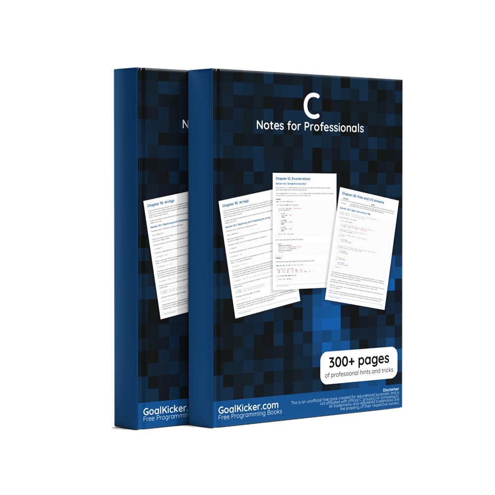 C Notes For Professionals