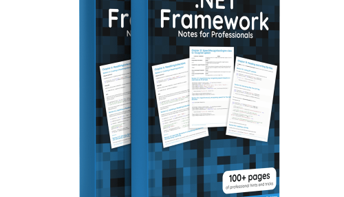DotNET Frame work Notes For Professionals