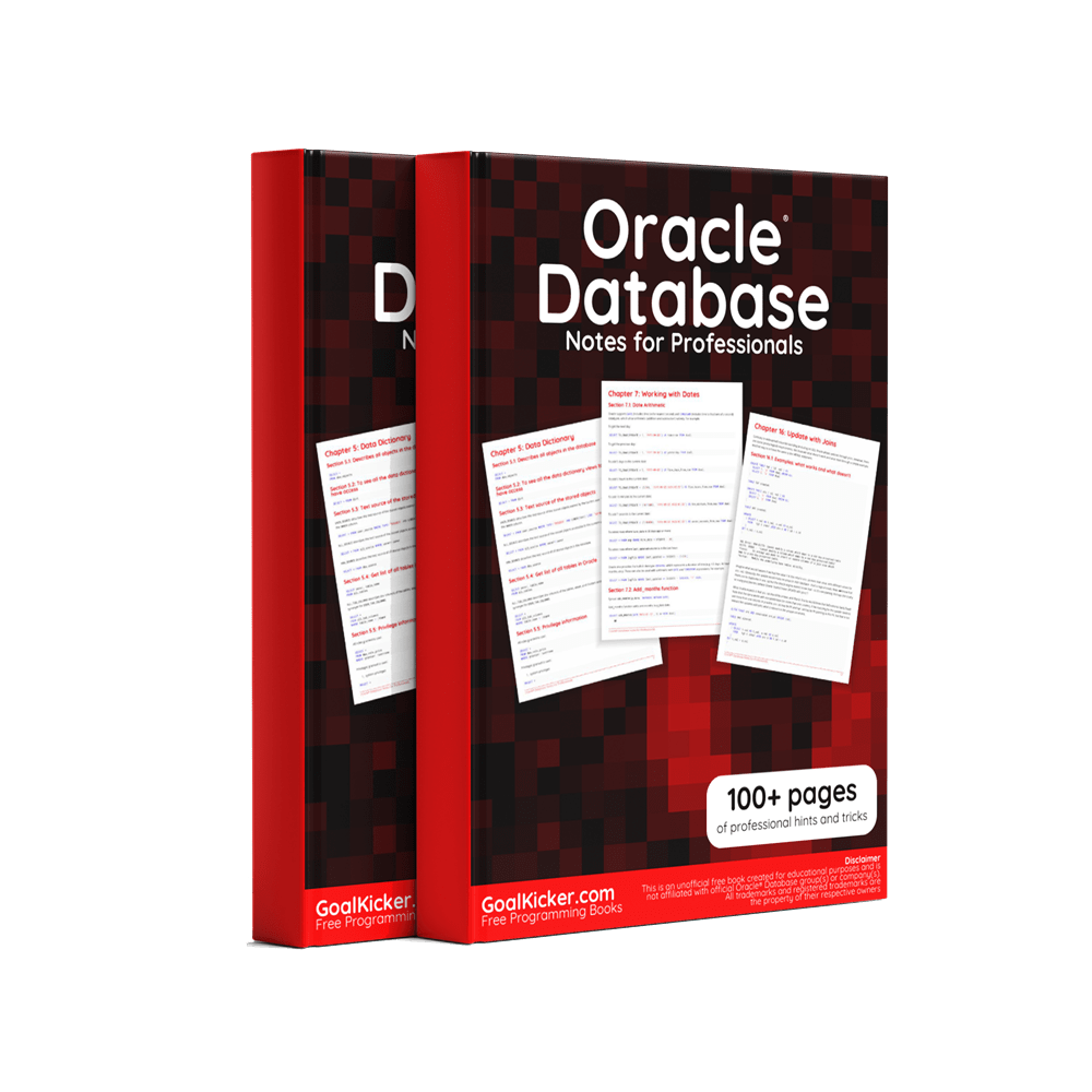 Oracle Database Notes For Professionals