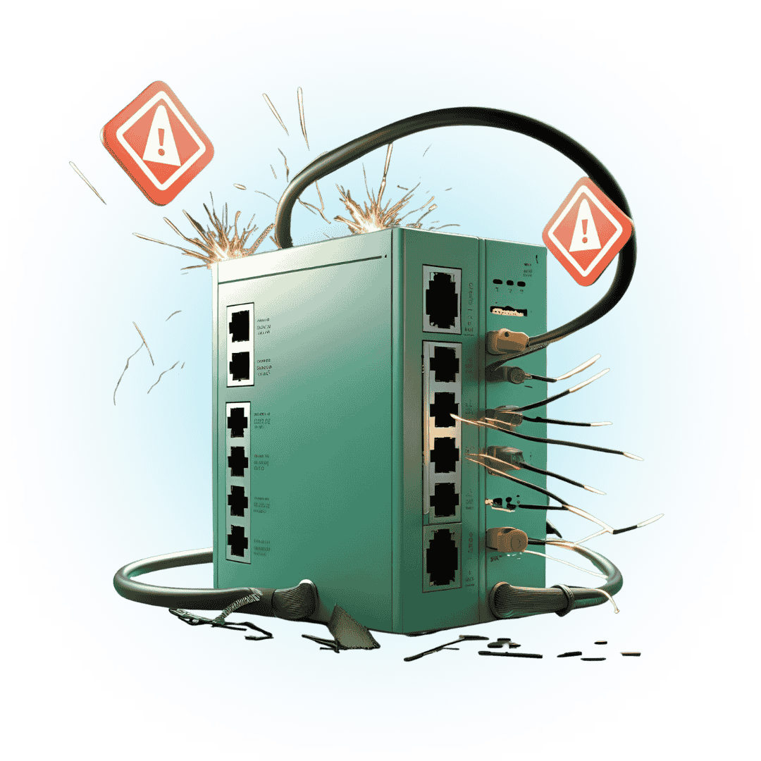 خرابی یا نقص تجهیزات شبکه در خدمات مدیریت شبکه از تهدیدات رایج میباشد