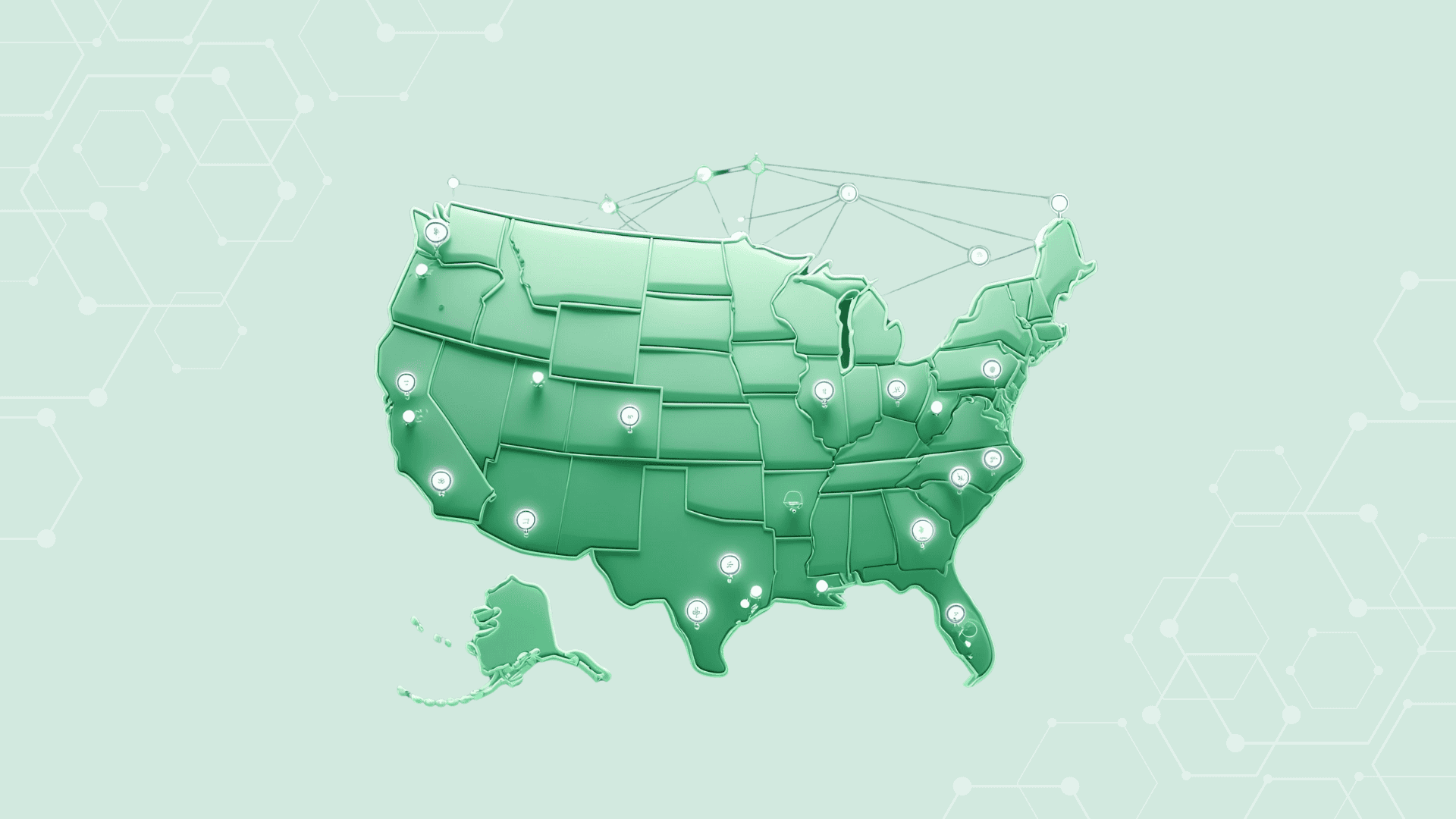 پوشش خدمات در سراسر ایران برای خدمات مدیریت شبکه