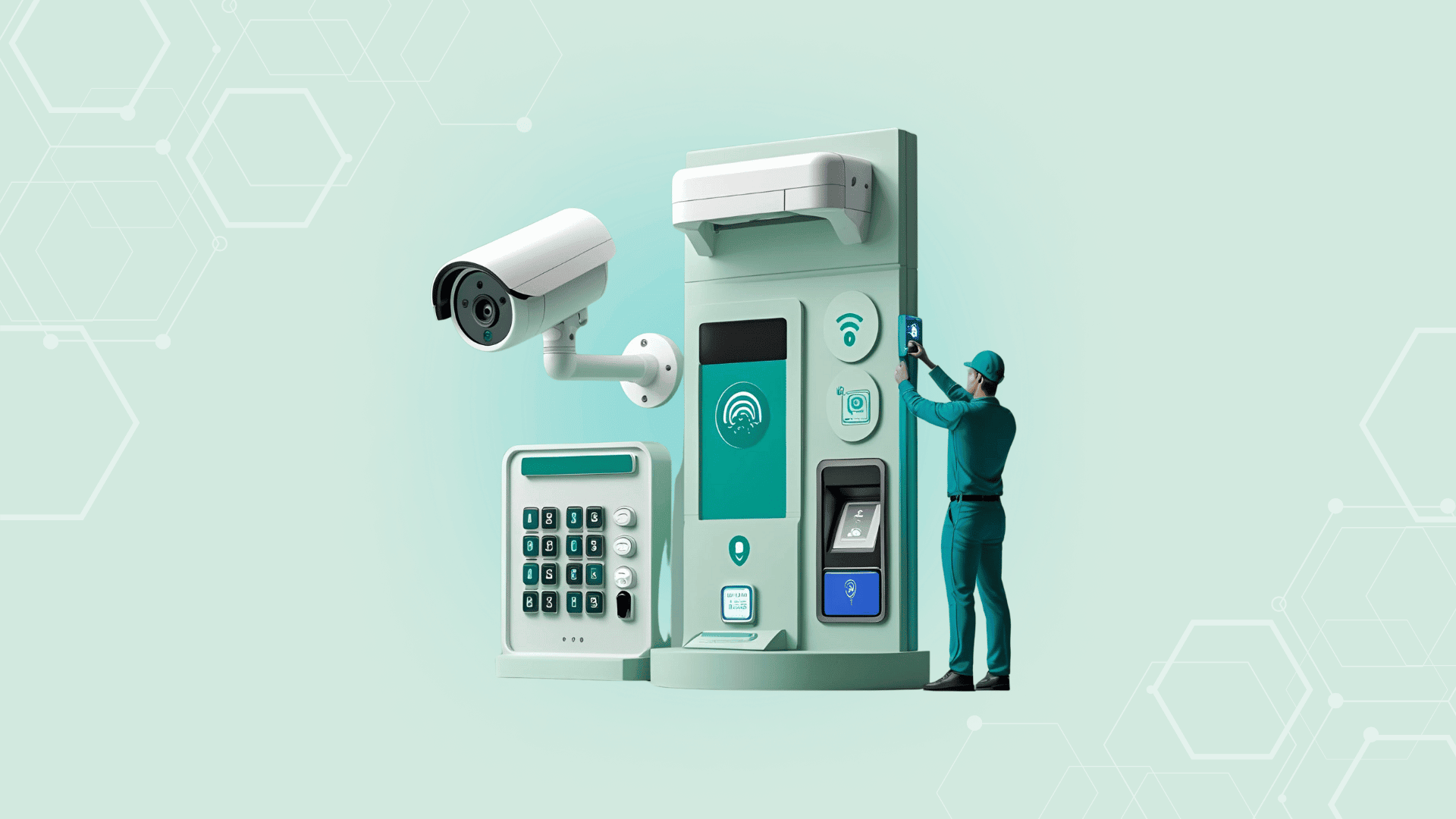 پیاده سازی سیستم های امنیت فیزیکی برای اتاق سرور و اتاق رک