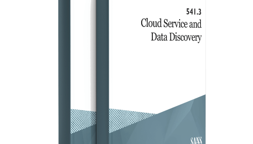 SANS SEC541.3 Cloud Service and Data Discovery
