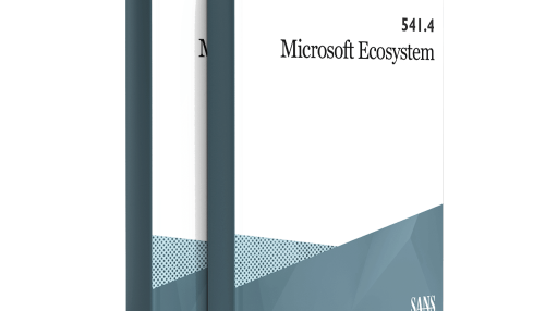SANS SEC541.4 Microsoft Ecosystem