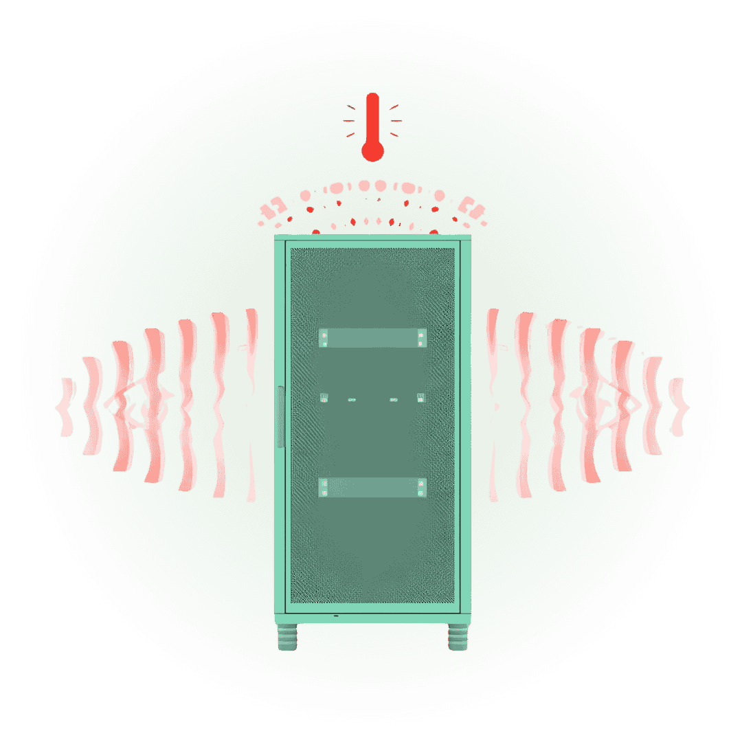اختلال در تهویه و دما