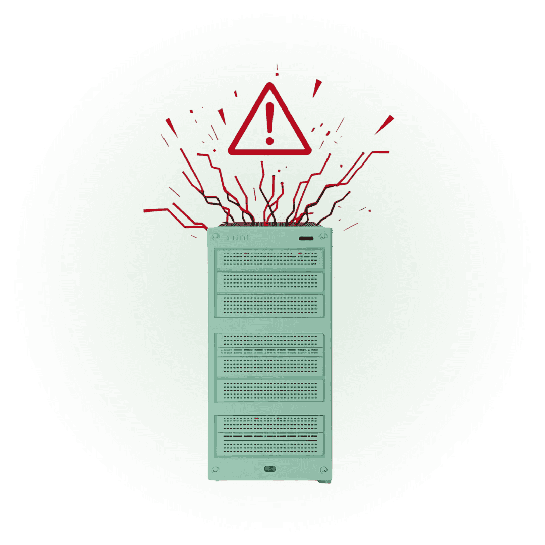 اختلال و توقف سرورها