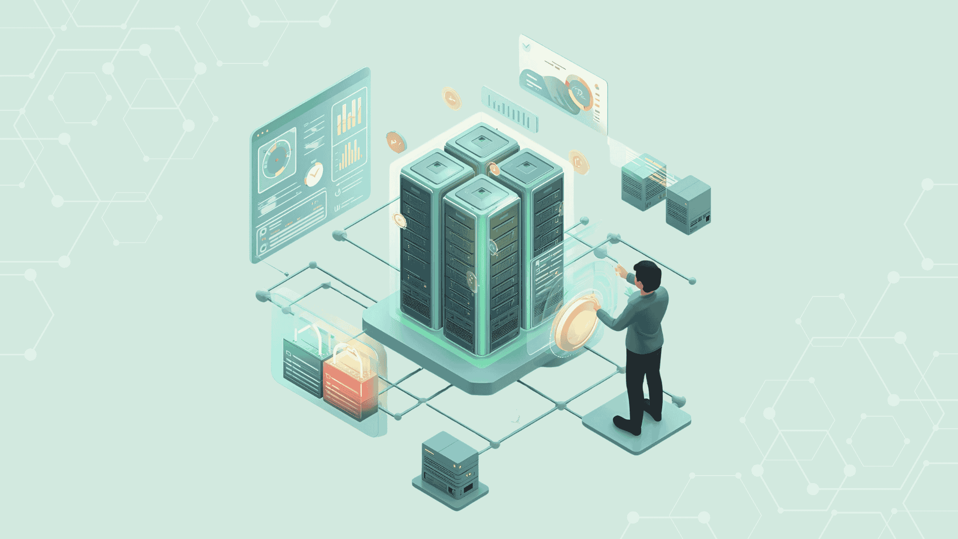 بهینه‌سازی عملکرد سرورها و شبکه