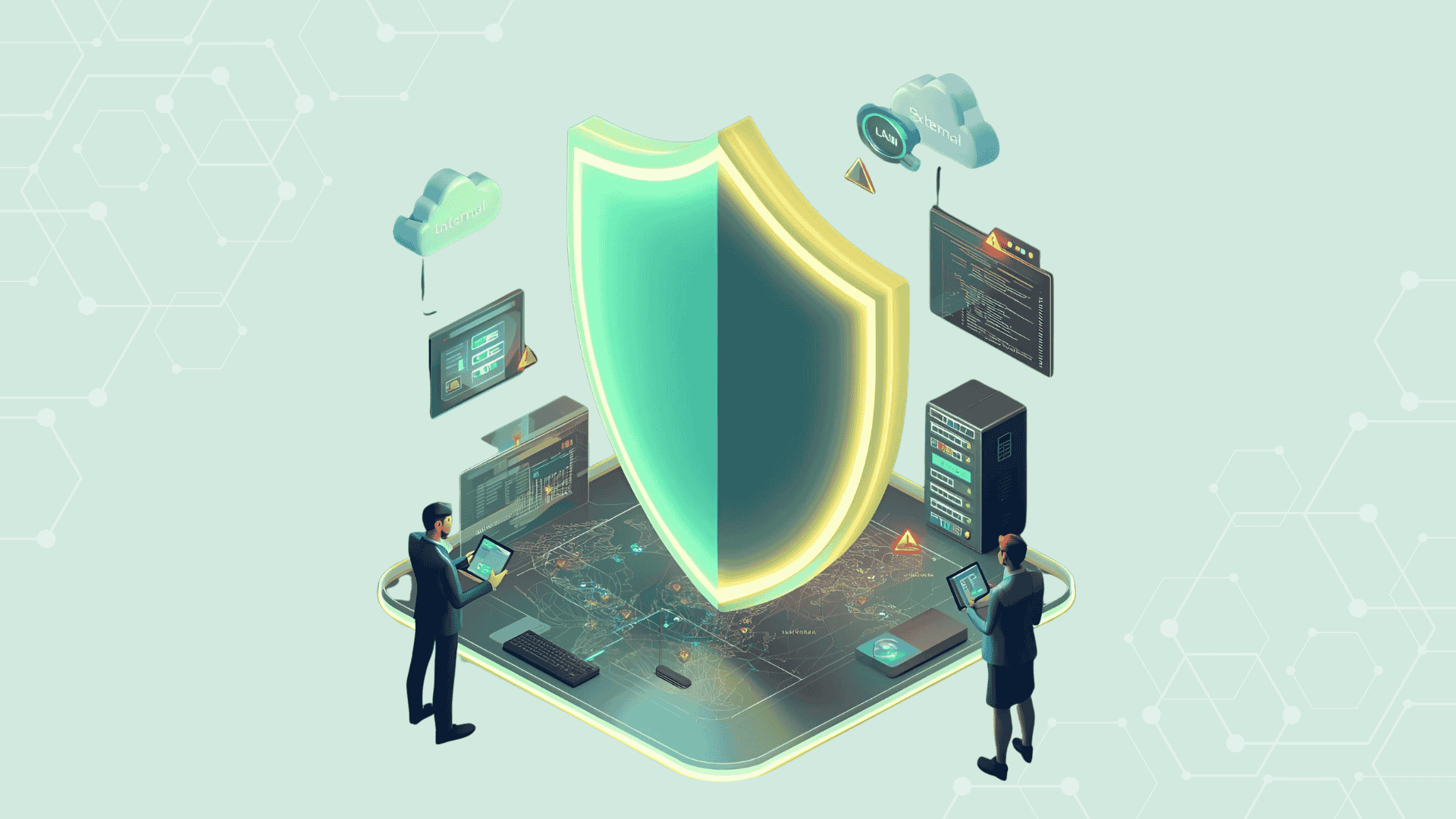 تست نفوذ شبکه در زنجان | خدمات امنیت شبکه 2 تست نفوذ شبکه (داخلی و خارجی)