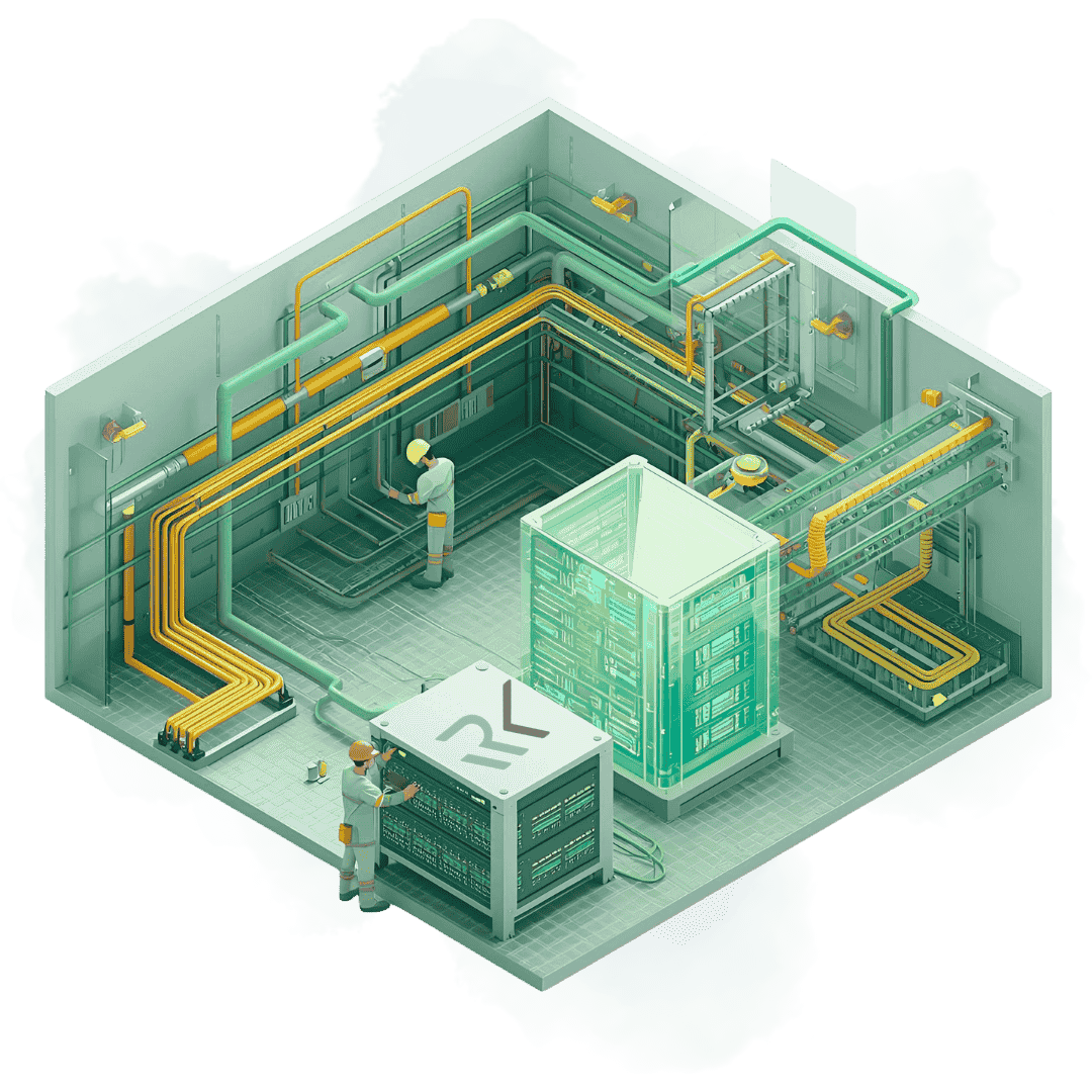 داکتکشی و نصب ترانکینگ شبکه در زنجان | اجرای اصولی کابلکشی سازمانی 1 خدمات داکتکشی و نصب ترانکینگ شبکه