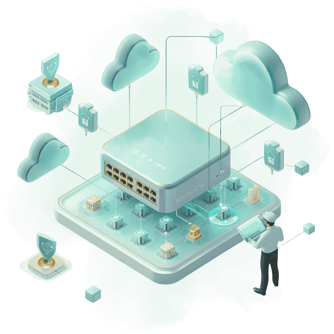 خدمات مجازی سازی شبکه