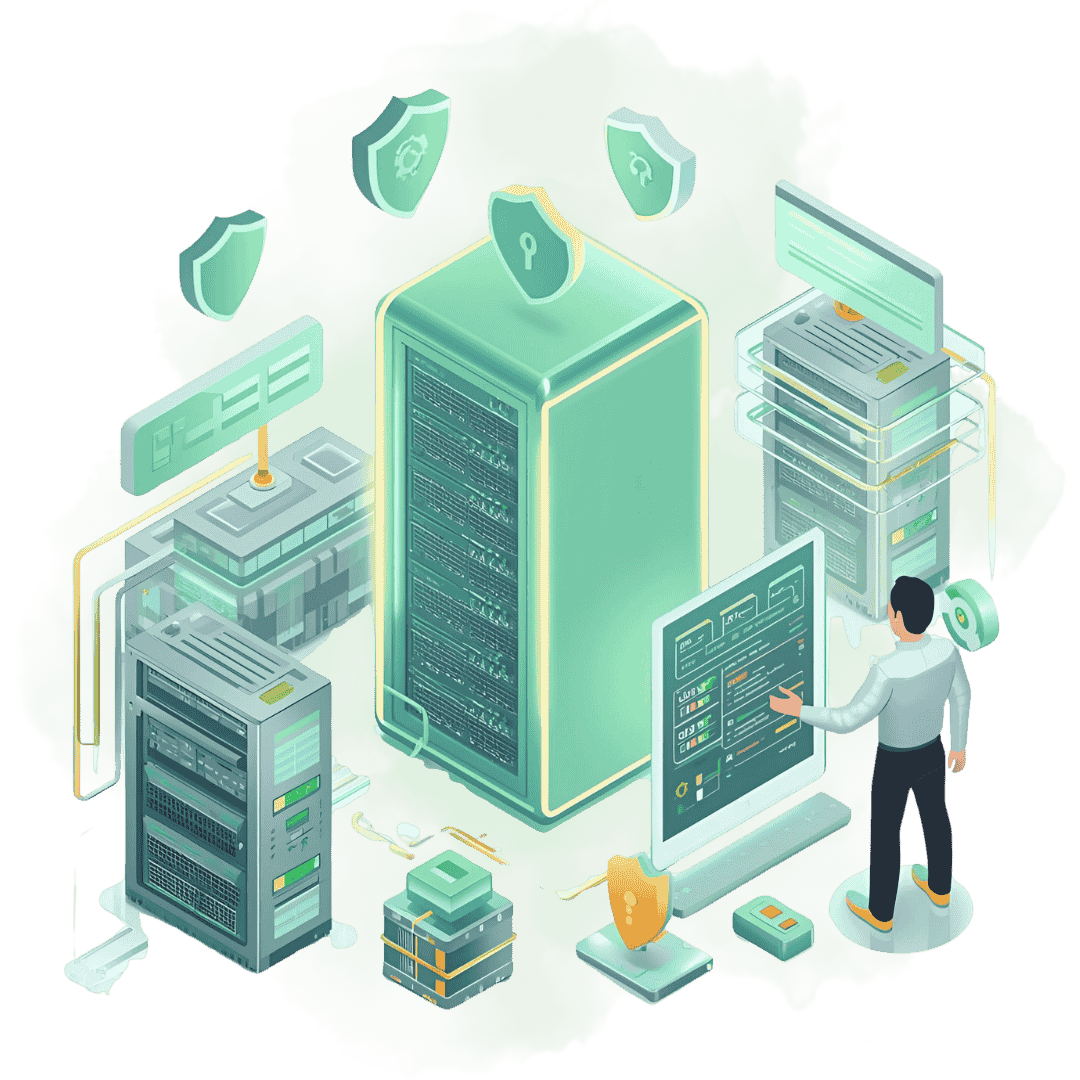 خدمات پشتیبانی اتاق سرور