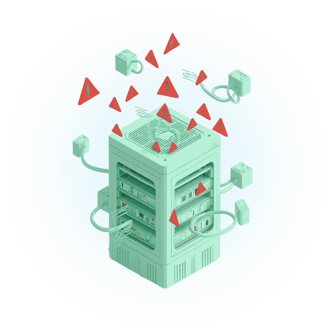 راهاندازی سرور بکاپ در زنجان | بازیابی سریع و امن اطلاعات با امن افزار رایکا 28 خرابی سختافزار