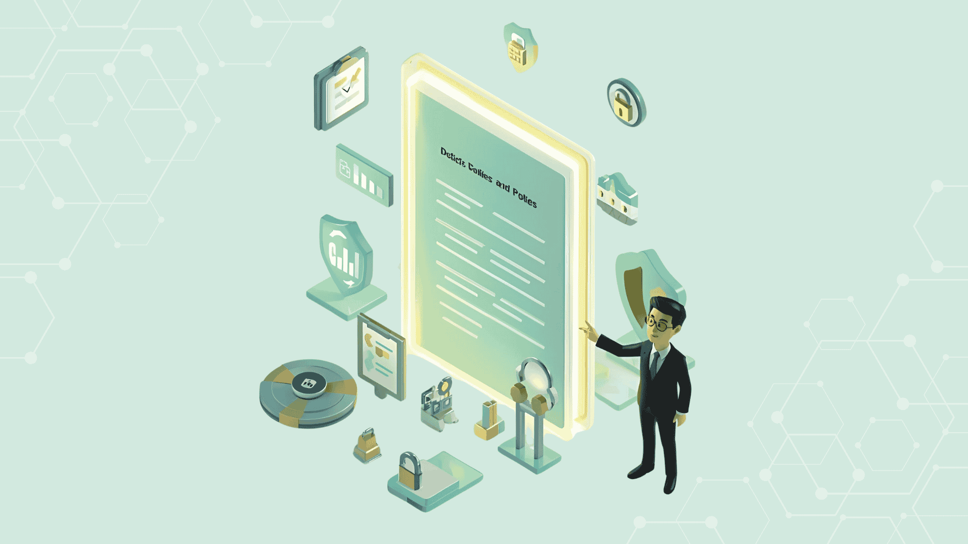 طراحی سیاست‌ها و دستورالعمل‌های امنیتی