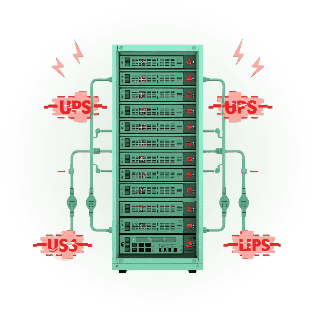قطعی برق و مشکلات UPS