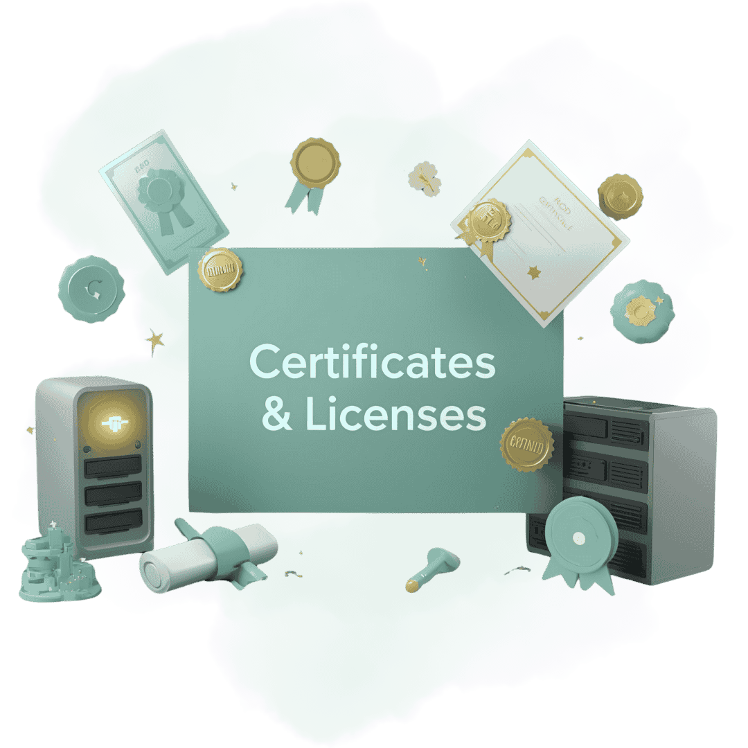 راهاندازی ایمیل سازمانی در زنجان | امنافزار رایکا 19 مجوز و گواهینامه های رسمی امن افزار رایکا برای خدمات راه اندازی ایمیل سازمانی