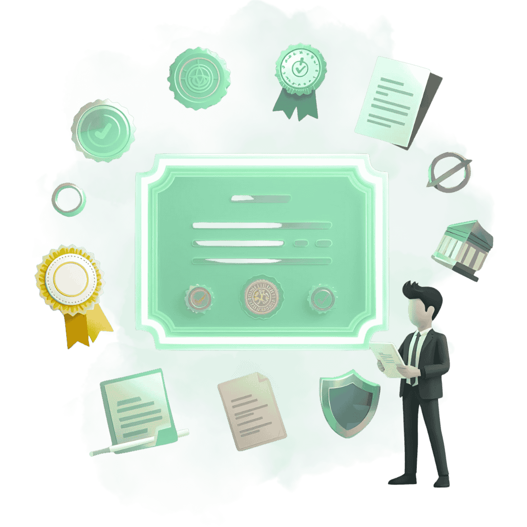 مجوزها و گواهینامه های رسمی مدیریت امنیت اطلاعات ISMS