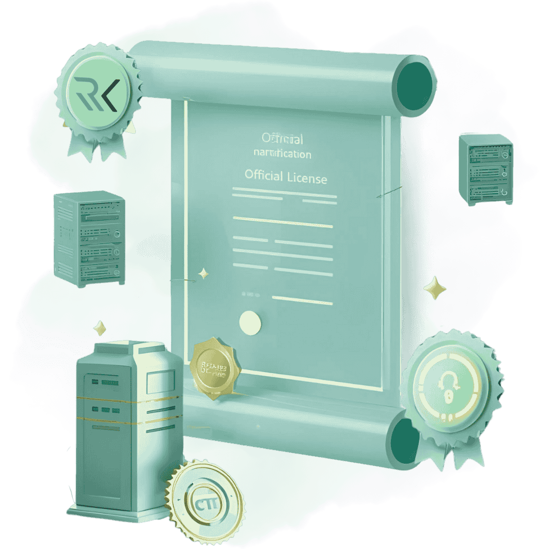 مجوزهای رسمی و گواهینامه های رسمی برای خدمات نصب و راه اندازی فایروال شبکه