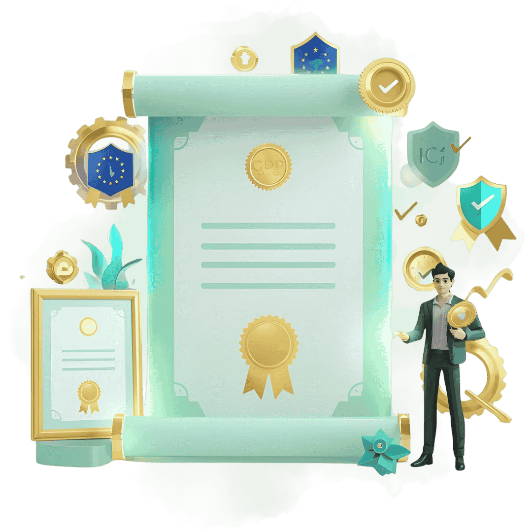 مجوزها و گواهینامه های رسمی پشتیبانی اتاق سرور