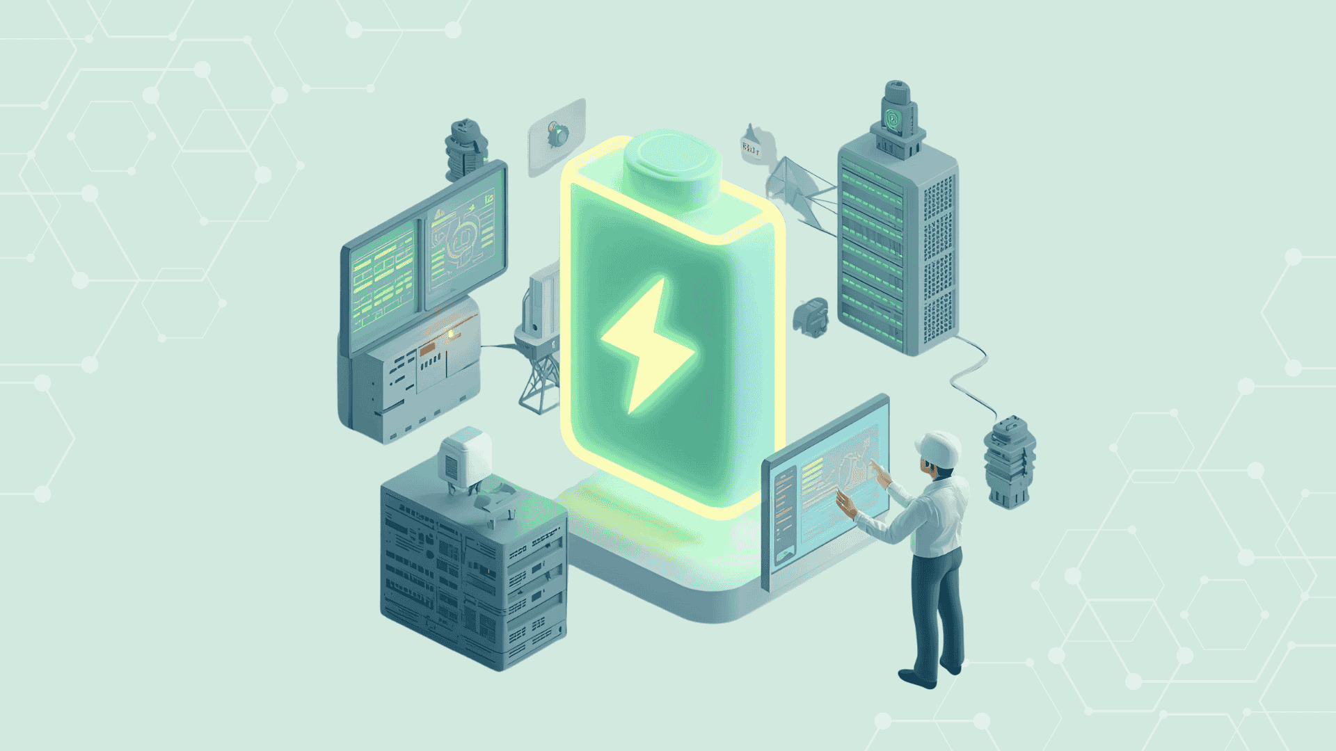 مدیریت برق و UPS