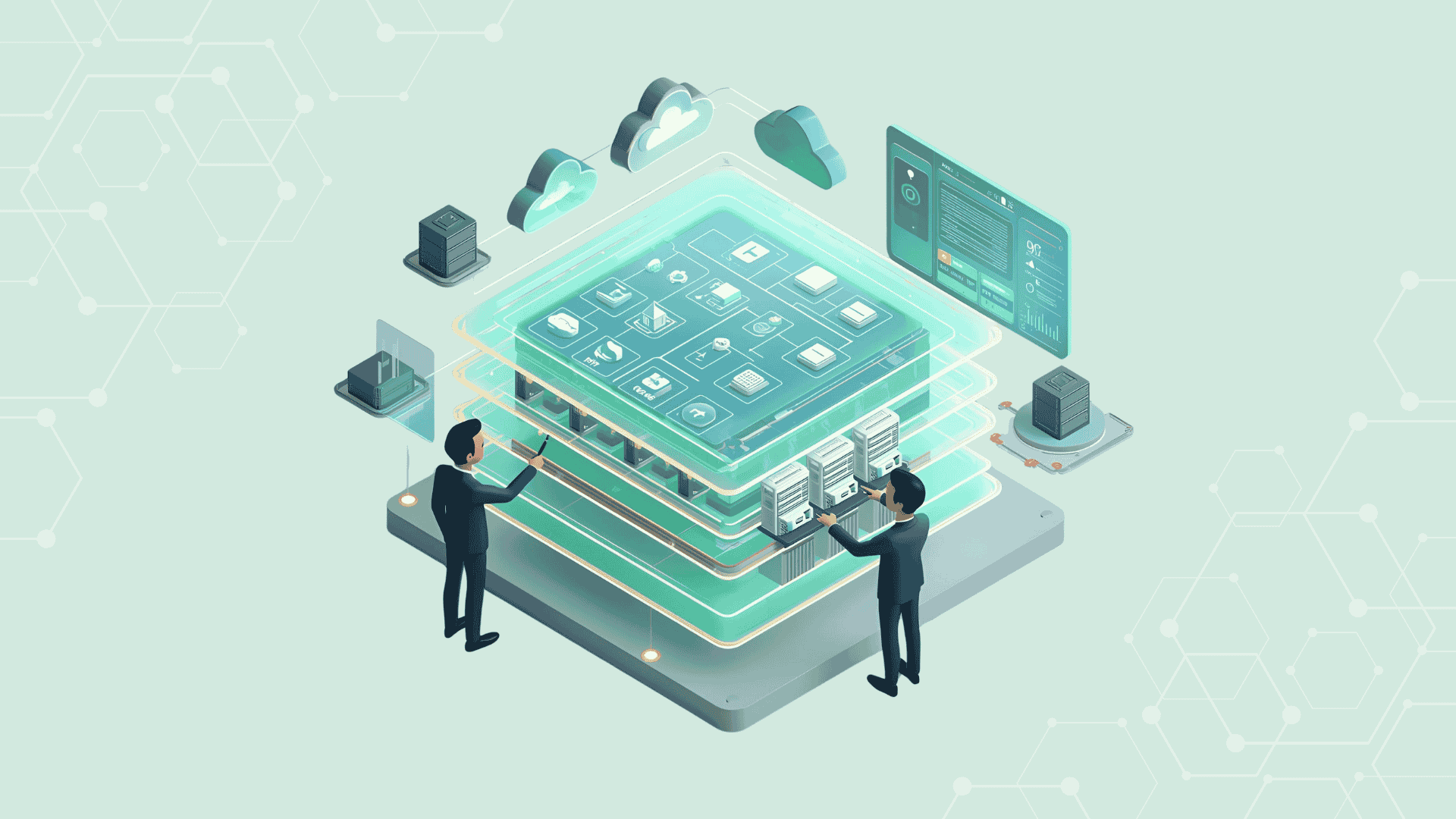 مشاوره، طراحی و پیاده‌سازی راهکارهای مجازی‌سازی سفارشی