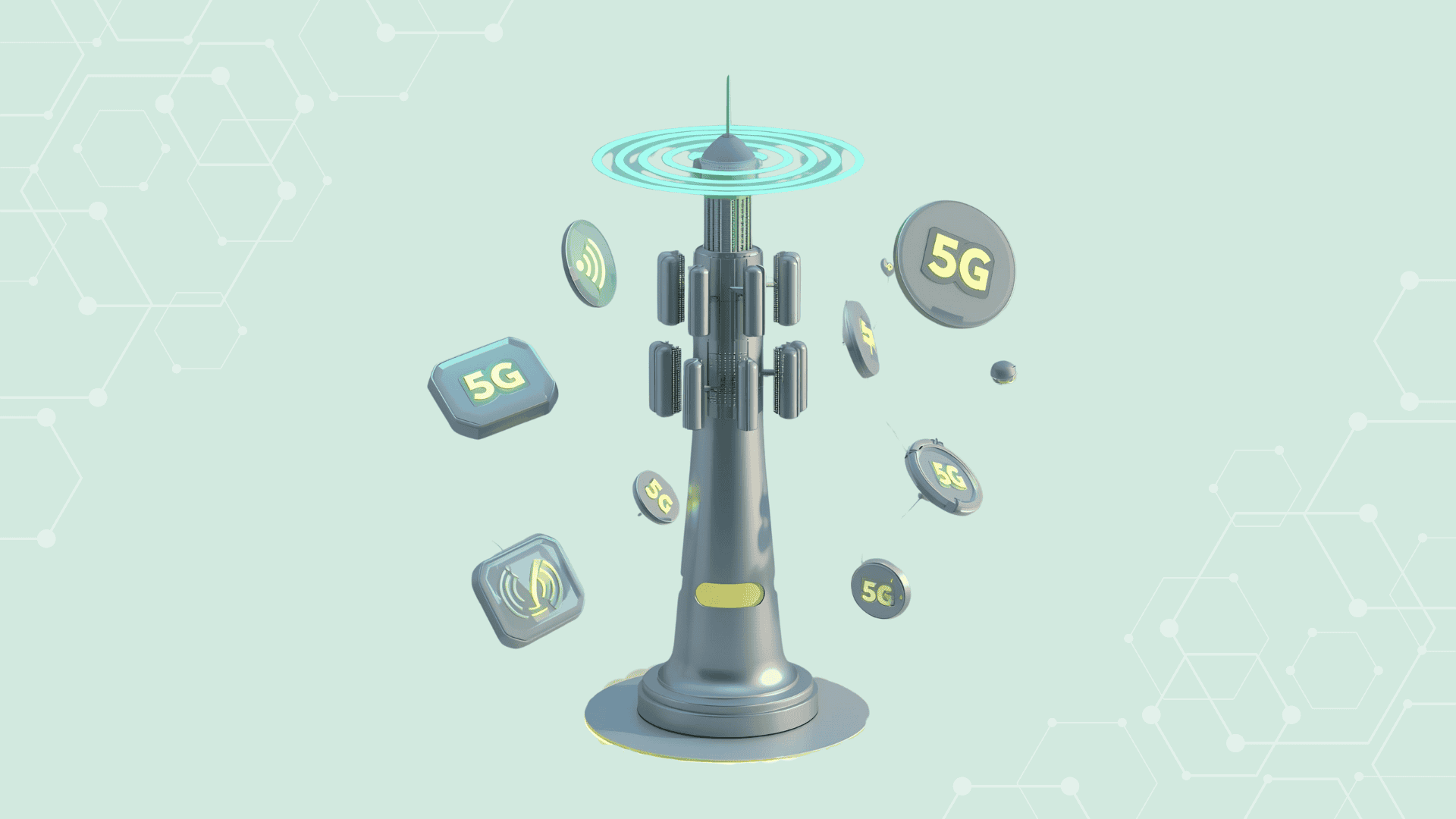 نصب و راه اندازی دکل های BTS و LTE5G
