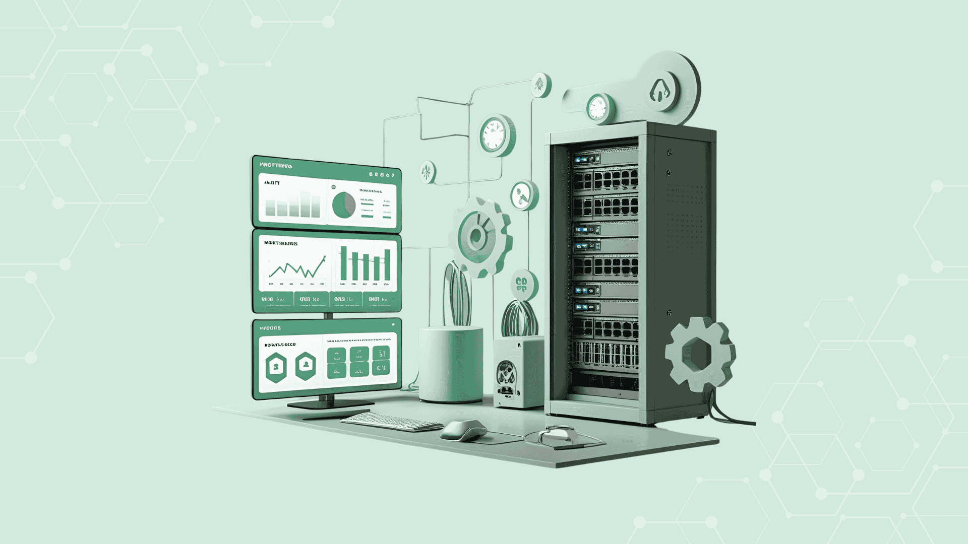 پشتیبانی و مانیتورینگ مستمر