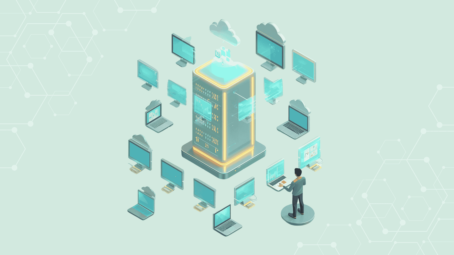 پیاده‌سازی زیرساخت دسکتاپ مجازی (VDI)