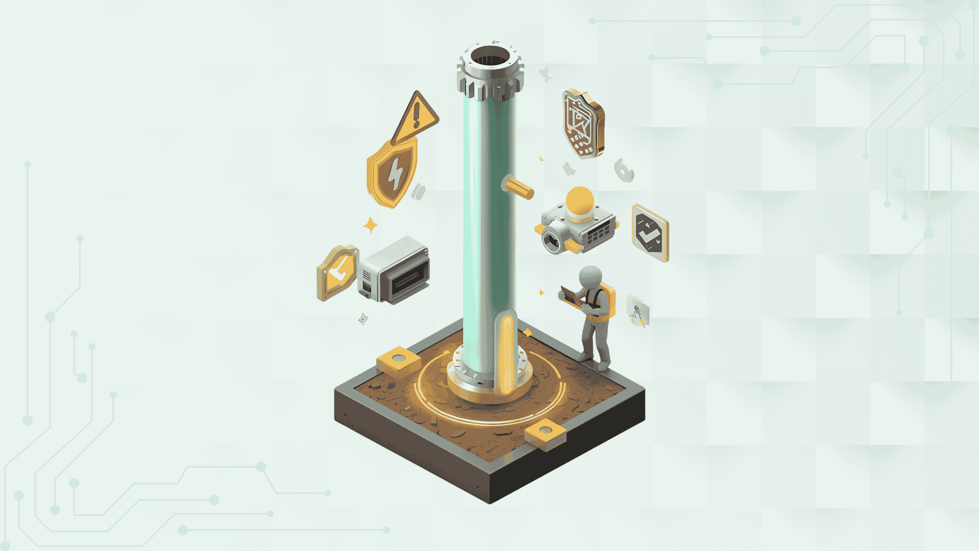 اجرای چاه ارت در زنجان | ایمنی شبکه و حفاظت از تجهیزات 37 چاه ارت لولهای (Pipe Electrode)