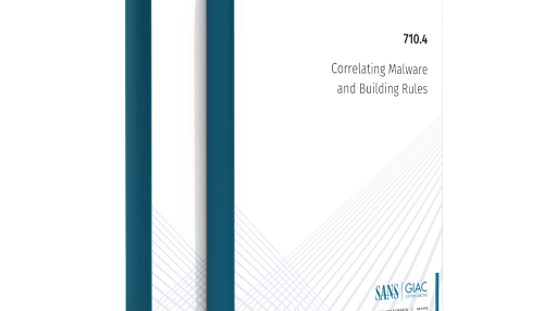 SANS FOR710.4 Correlating Malware and Building Rules