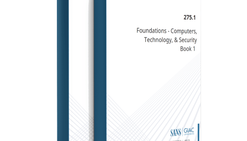 SANS SEC275.1 Foundations - Computers