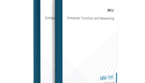 SANS SEC301.2 Computer Function and Networking
