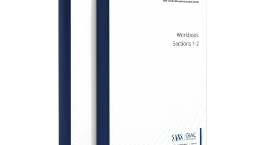 SANS SEC555 Workbook Sections 1-2