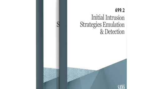SANS SEC699.2 Initial Intrusion Strategies Emulation & Detection