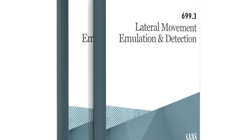 SANS SEC699.3 Lateral Movement Emulation & Detection