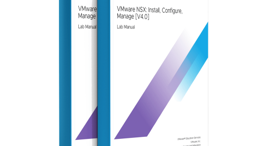 VMware NSX Install, Configure, Manage [V4.0] Lab Manual