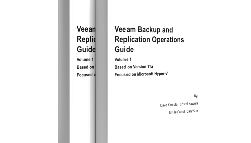 Veeam Backup and Replication Operations Guide - Volume 1