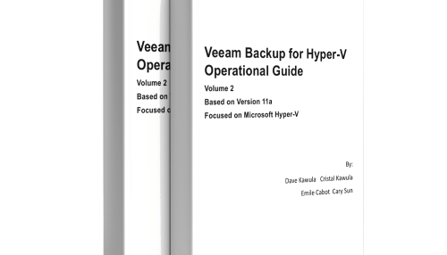 Veeam Backup and Replication Operations Guide Volume 2