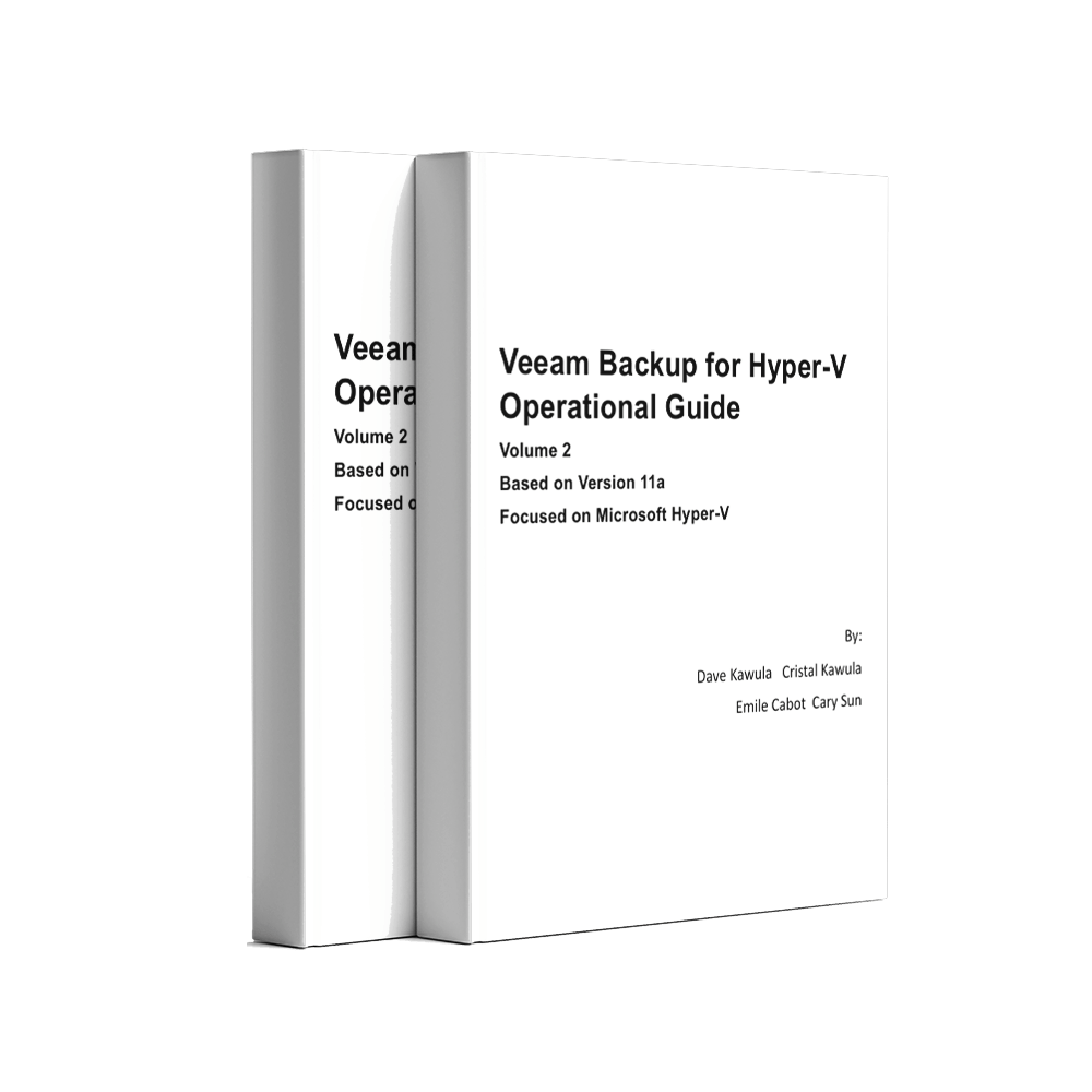 Veeam Backup and Replication Operations Guide Volume 2