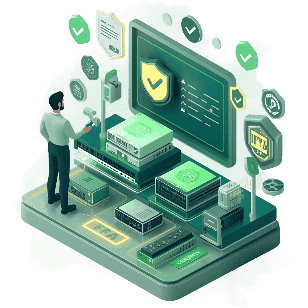 تأمین تجهیزات امنیت شبکه در زنجان