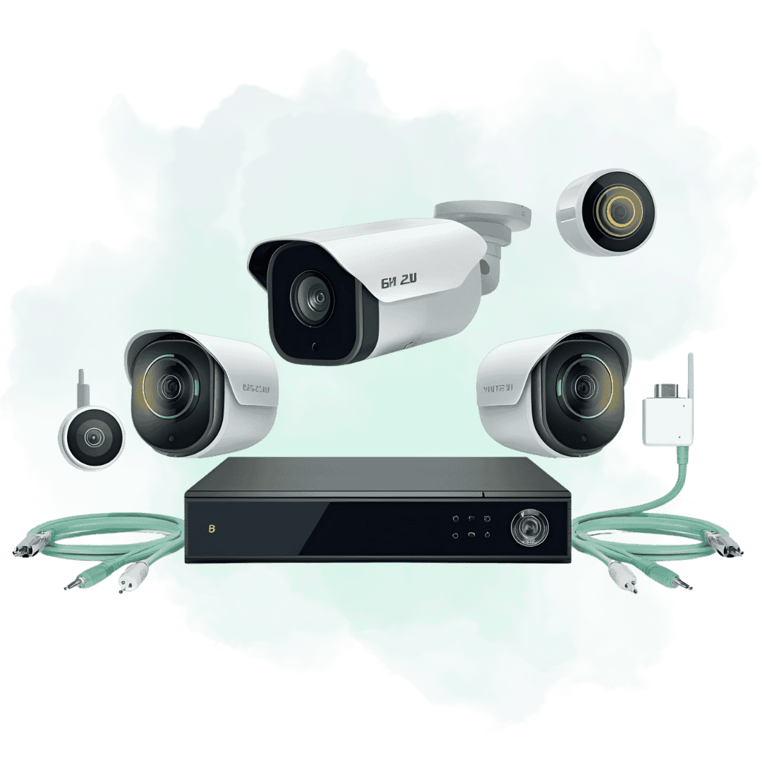 تأمین تجهیزات دوربین مداربسته در زنجان