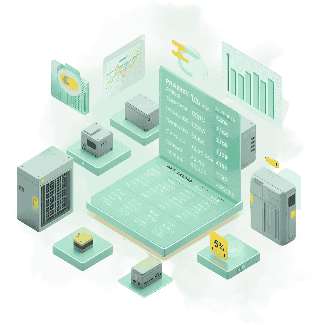 تعرفه و قیمت تجهیزات برق اضطراری