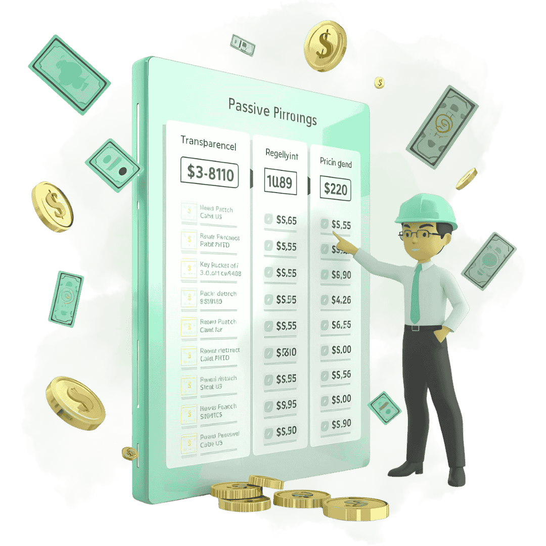 تعرفه و قیمت تجهیزات پسیو شبکه
