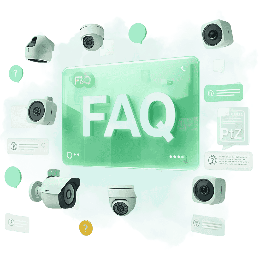 سوالات متداول درباره تامین تجهیزات دوربین مداربسته