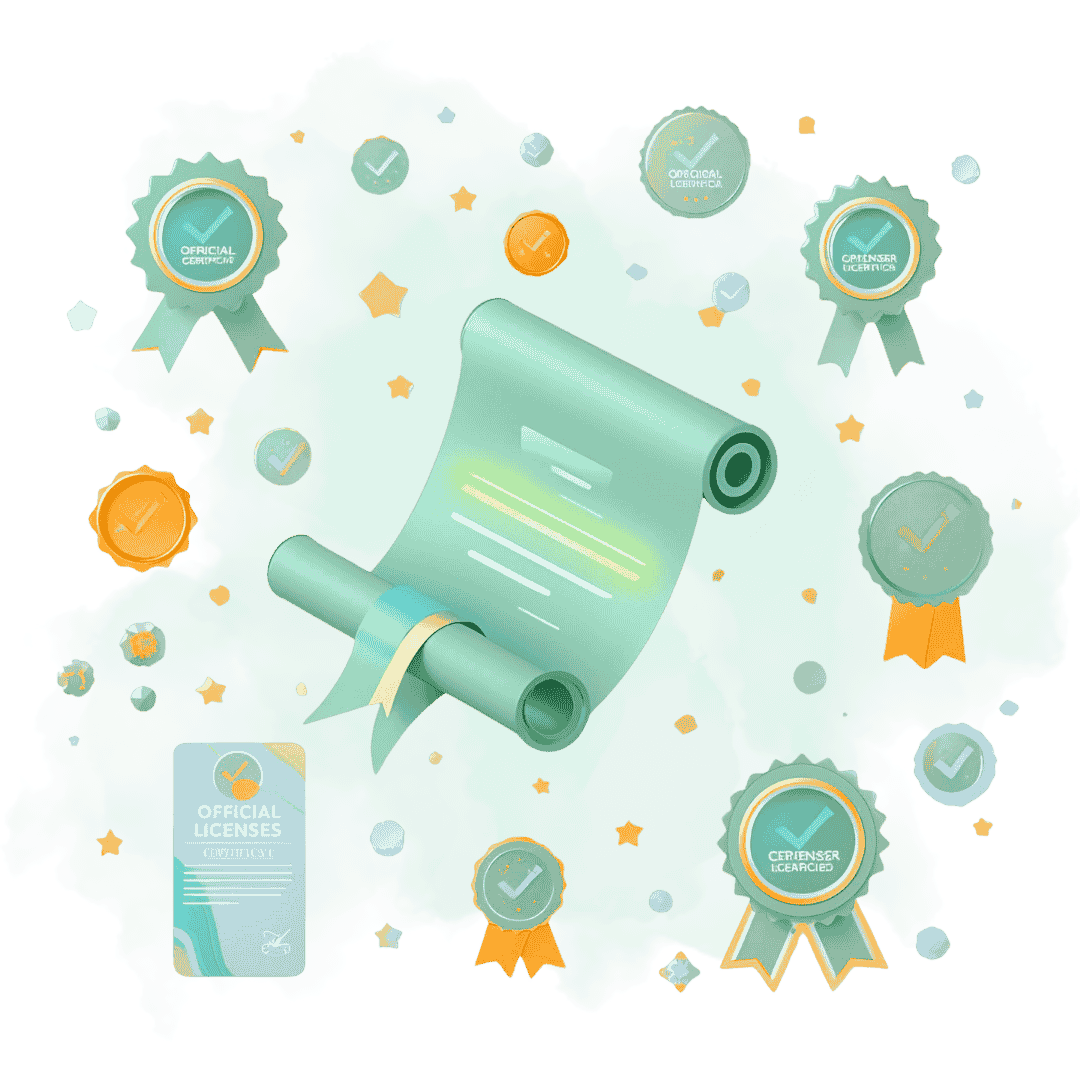 مجوزهای رسمی و گواهینامه ها در تامین تجهیزات سرور شبکه