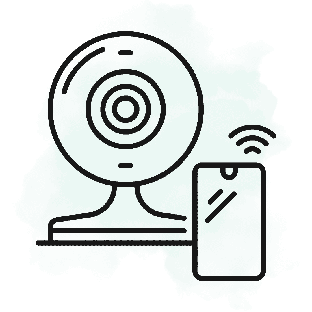 تأمین تجهیزات دوربین مداربسته در زنجان | فروش، نصب و پشتیبانی حرفهای 6 نظارت و کنترل از راه دور